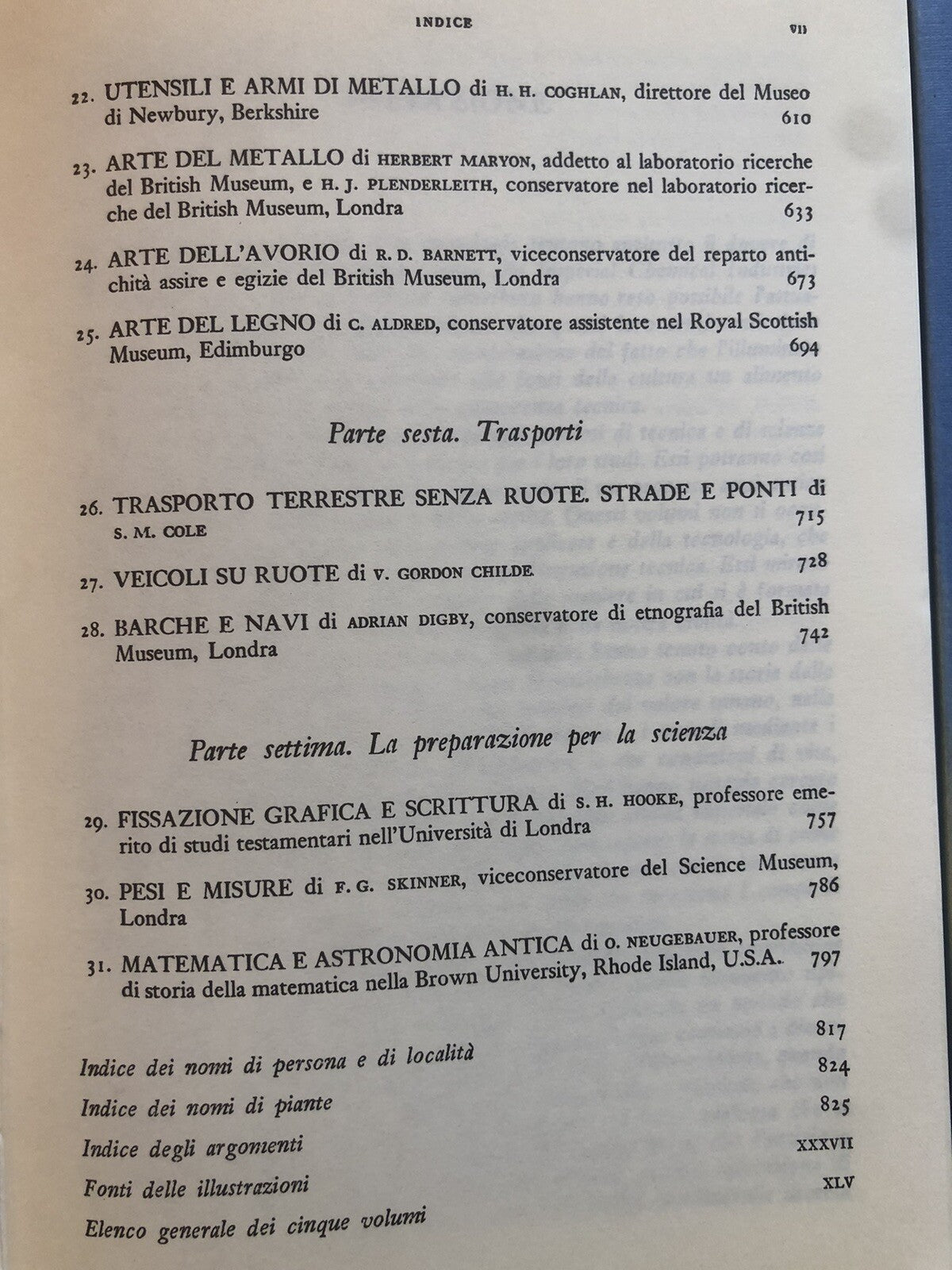 La preistoria e gli antichi imperi, Singer, Holmyard, Bollati Boringhieri 2 voll