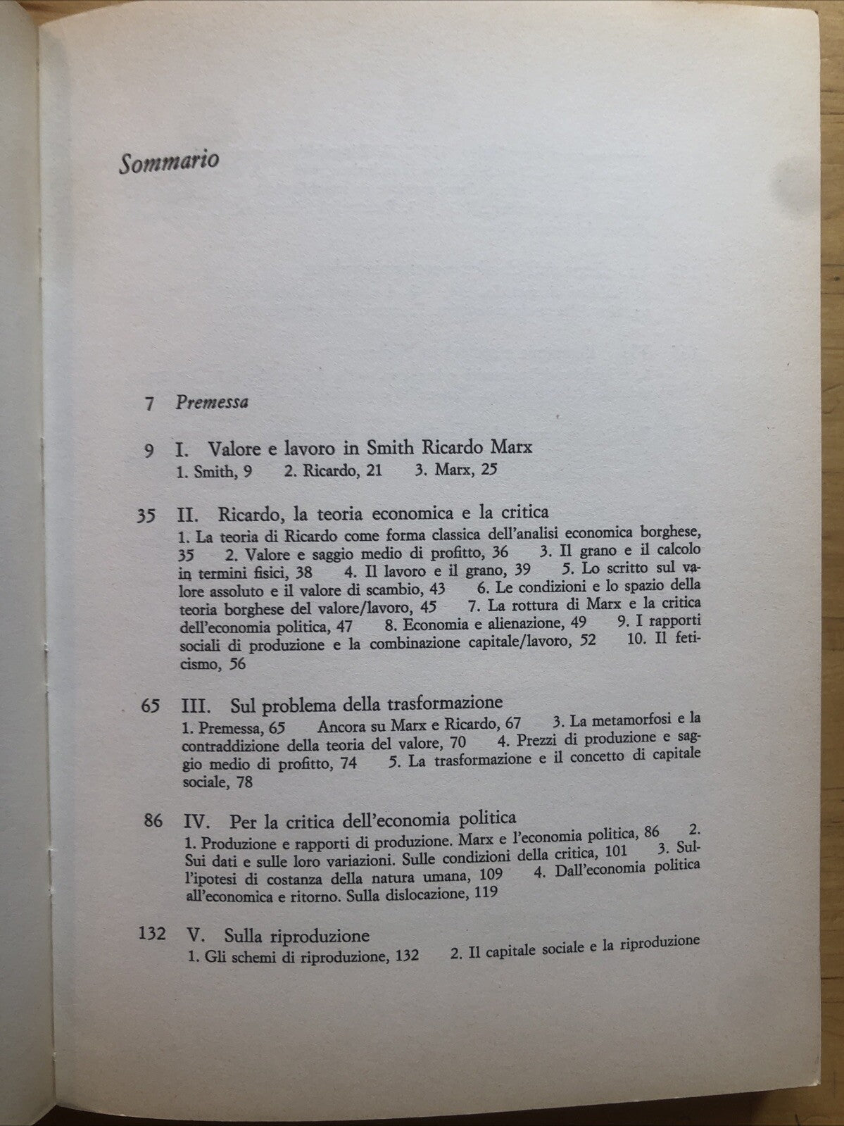 Marx e la critica dell'economia politica, Salvatore Veca. Il Saggiatore 1973
