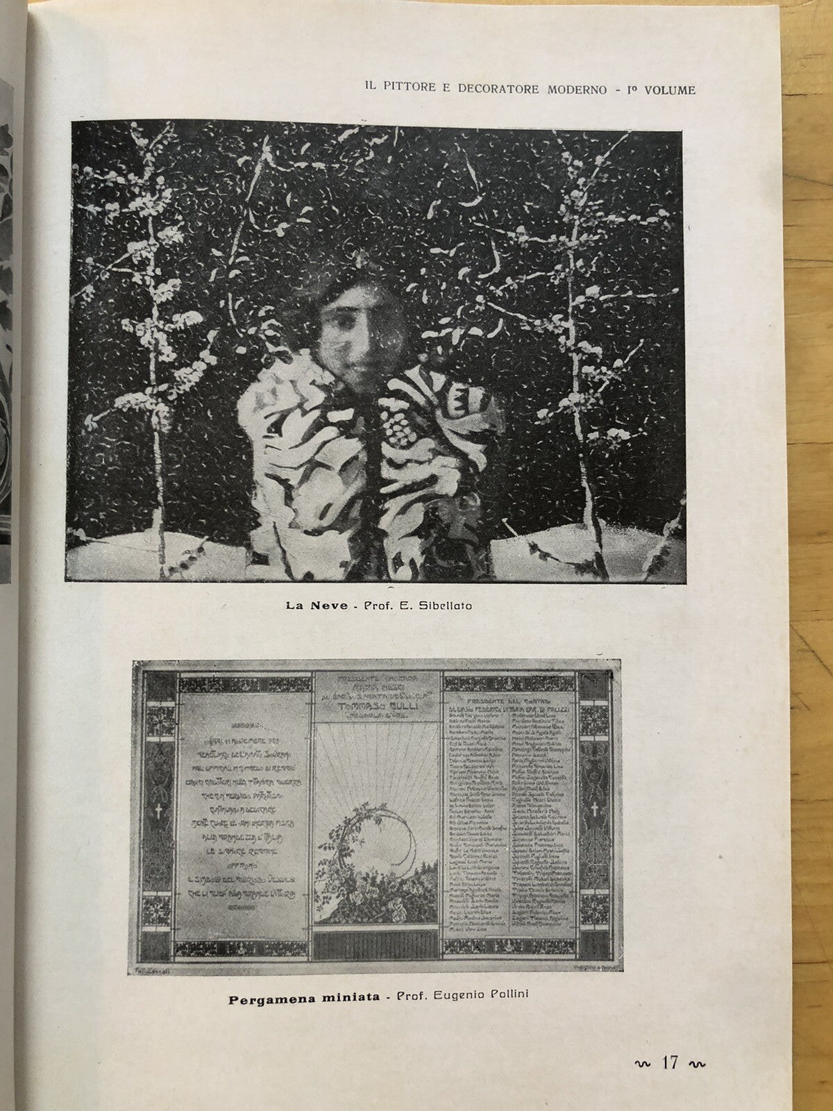 Il pittore e il decoratore moderno 1926 Carlo Tarantola, l'artista Moderno