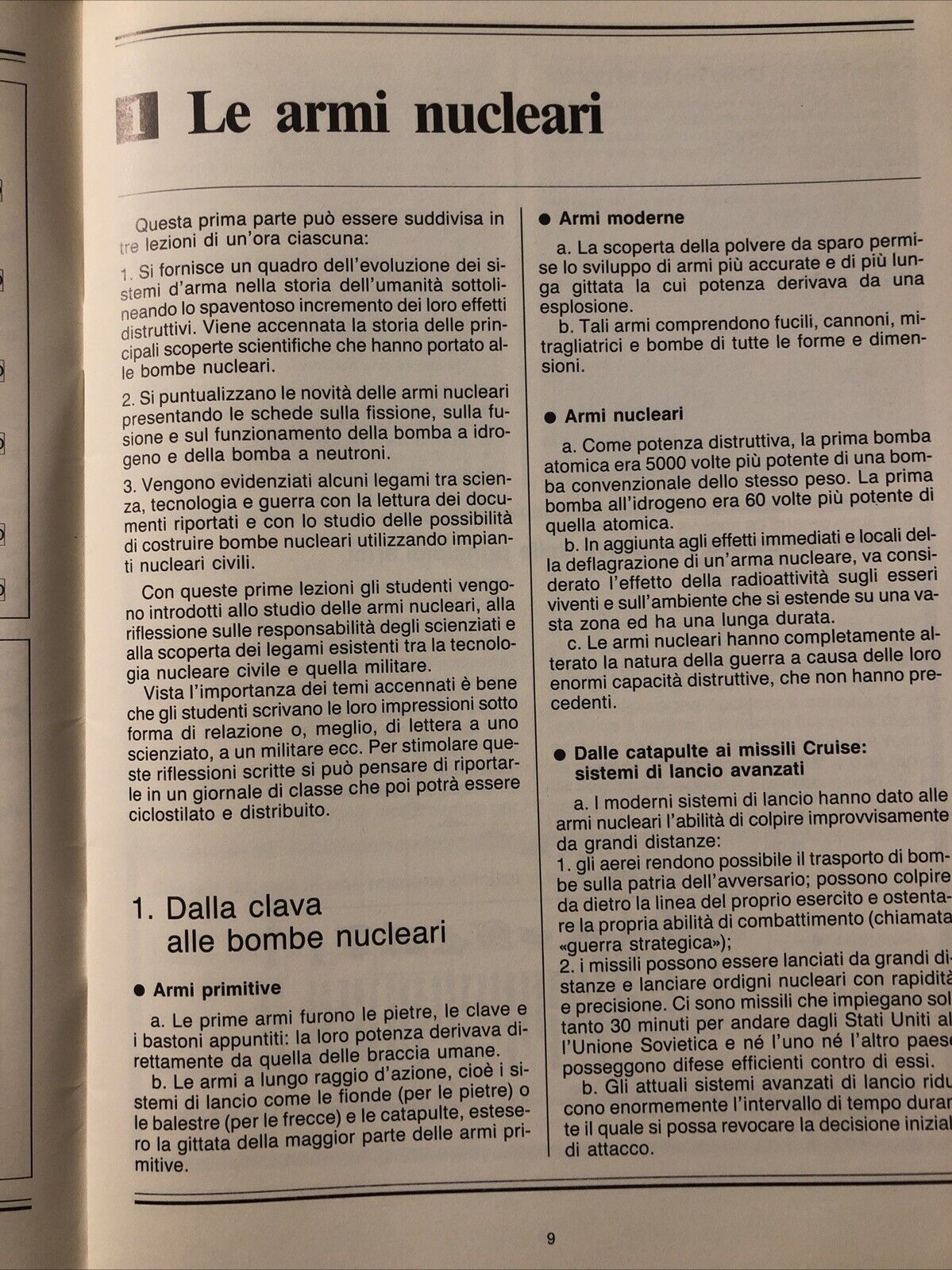 La corsa agli armamenti - Bruno Jannamorelli, edizioni gruppo Abele 1986