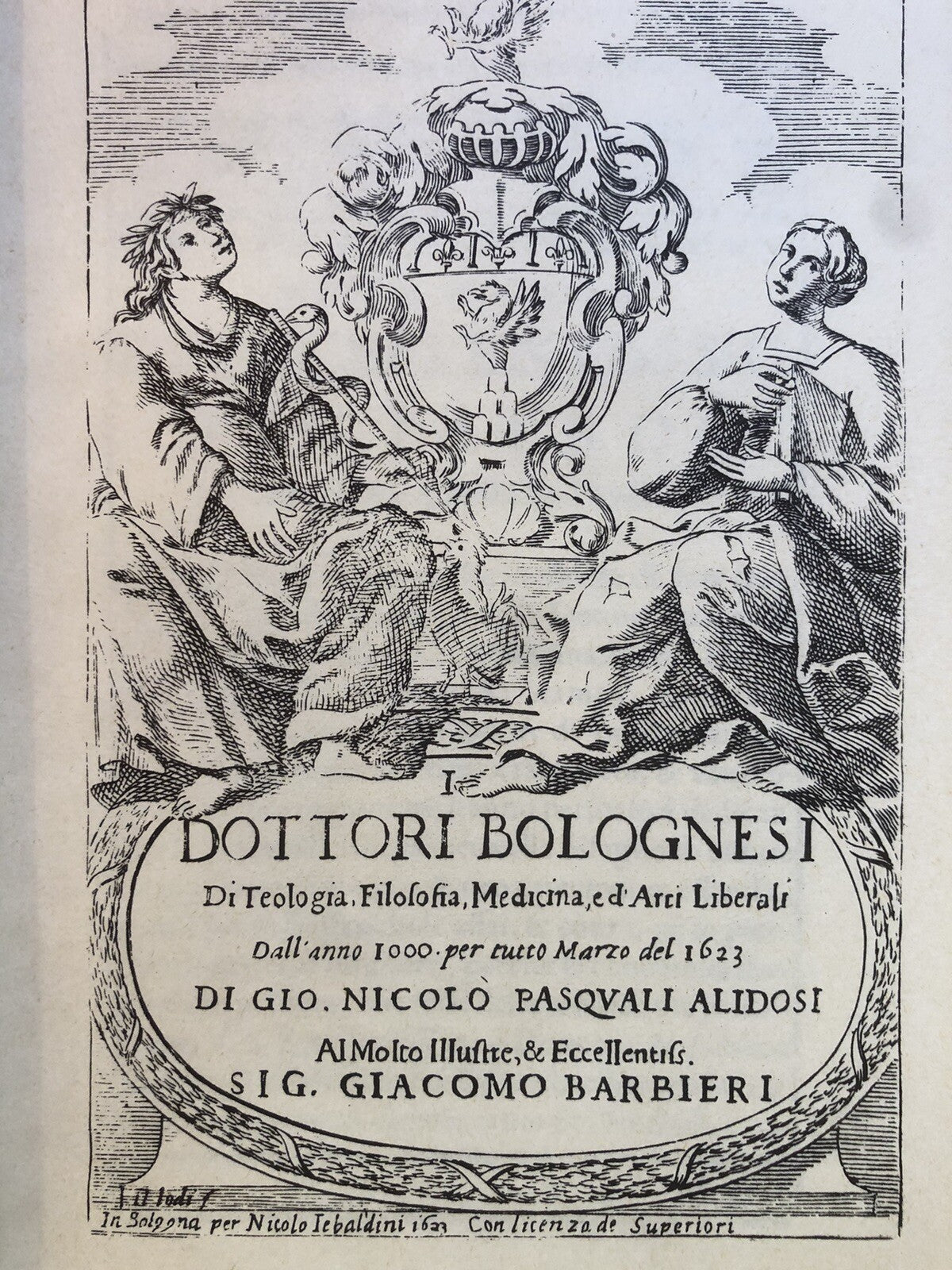 I dottori bolognesi N. Alidosi Pasquali, Arnaldo Forni. storia di Bologna 1980