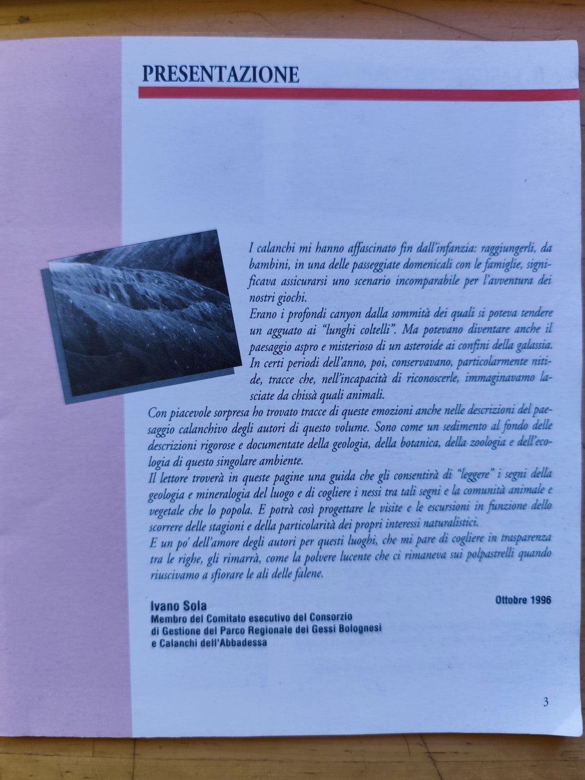 I Calanchi del parco, Gessi Bolognesi - calanchi dell'Abadessa, centro Villa Ghi