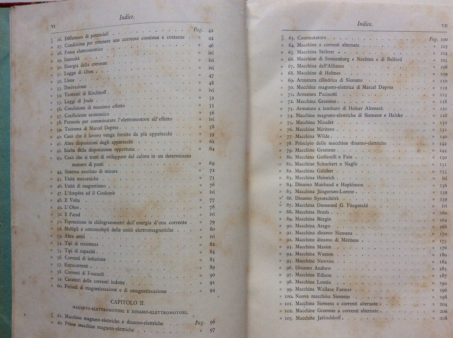 RINALDO FERRINI,RECENTI PROGRESSI NELLE APPLICAZIONI DELL’ELETTRICITÀ.1884 Hoepl