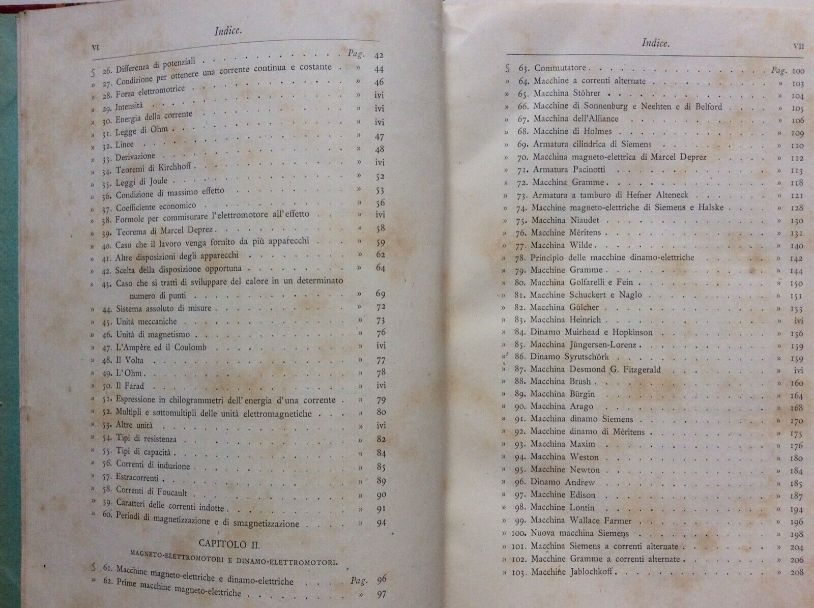 RINALDO FERRINI,RECENTI PROGRESSI NELLE APPLICAZIONI DELL’ELETTRICITÀ.1884 Hoepl