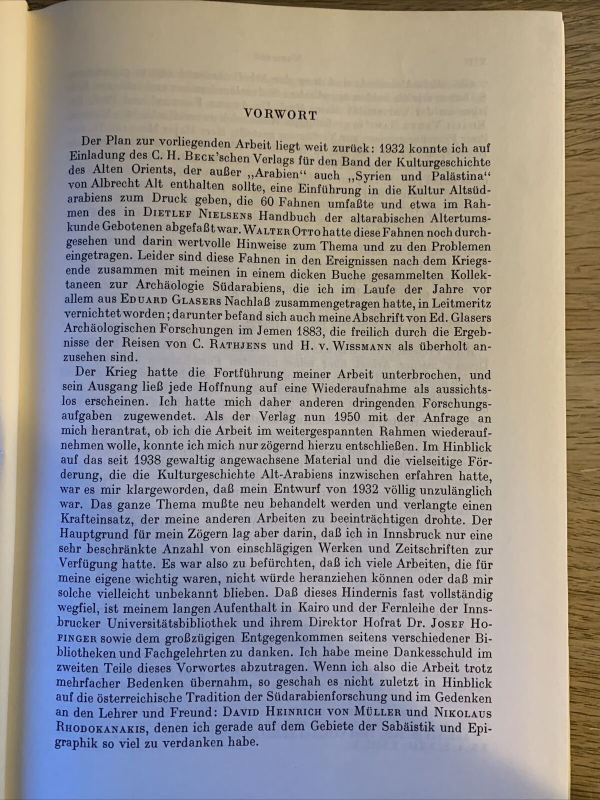 ARABIEN, Adolf Grohmann. Kulturgeschichte. Verlag C. H. Beck Munchen 1963