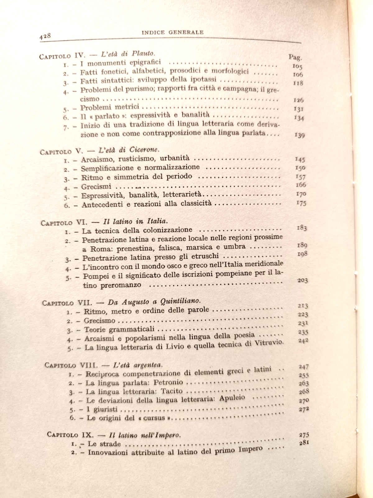 Storia della lingua di Roma, Giacomo Devoto - Cappelli ed. 1969