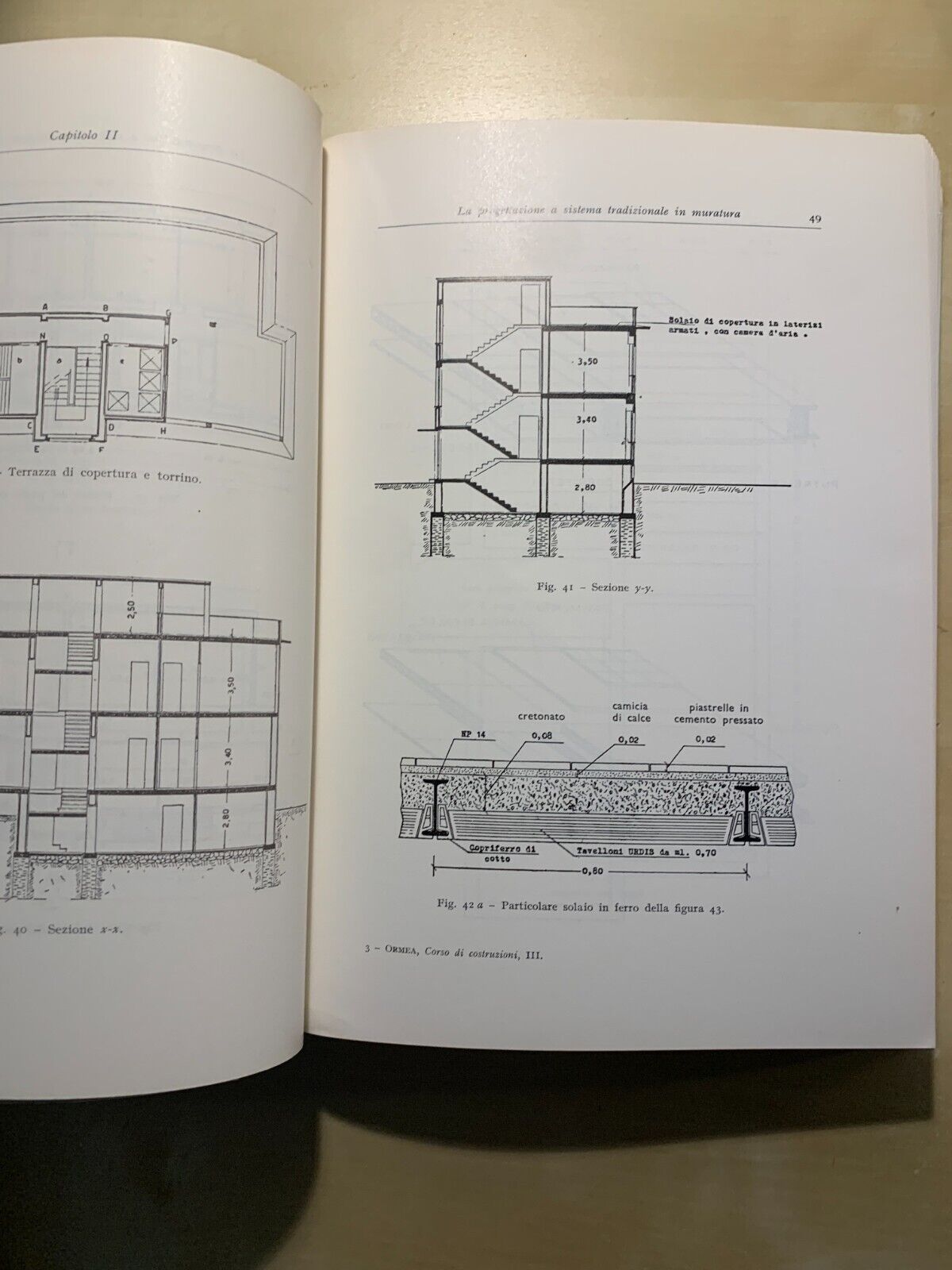 CORSO DI COSTRUZIONI - ORMEA, volume terzo 1978 #