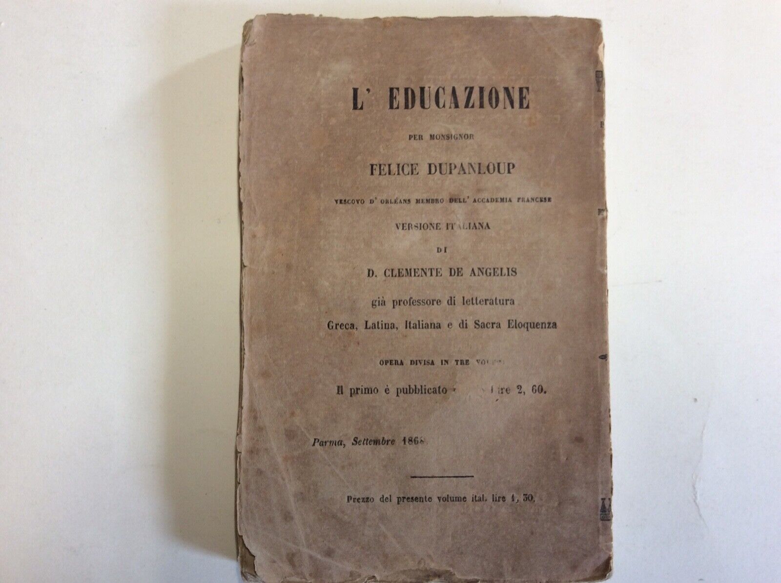 GIOVANNI BOCCACCIO NOVELLE, FIACCADORI PARMA, 1868