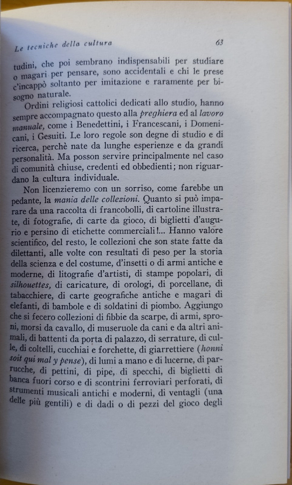 Saper leggere - Giuseppe Prezzolini - Garzanti - Prima edizione maggio 1956