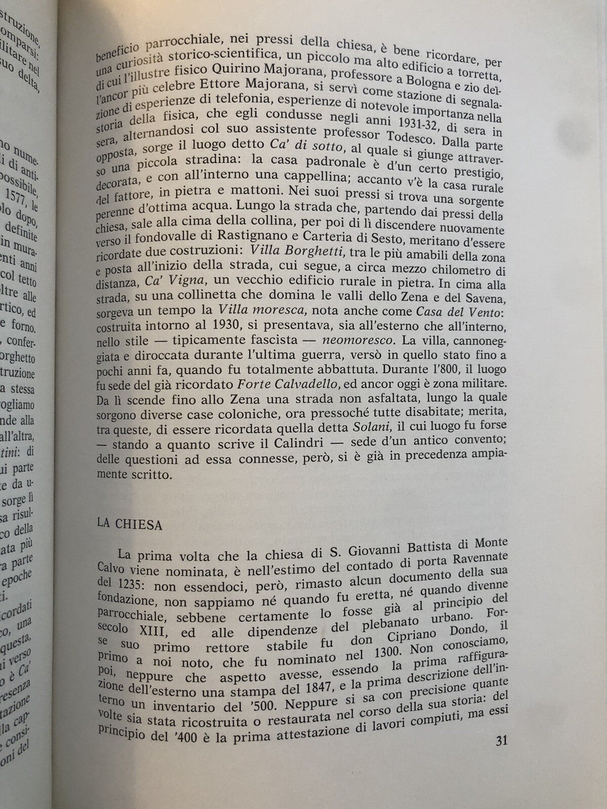 Monte Calvo storia e paesaggio - Fabio Ruggiero 1983 *firmato*