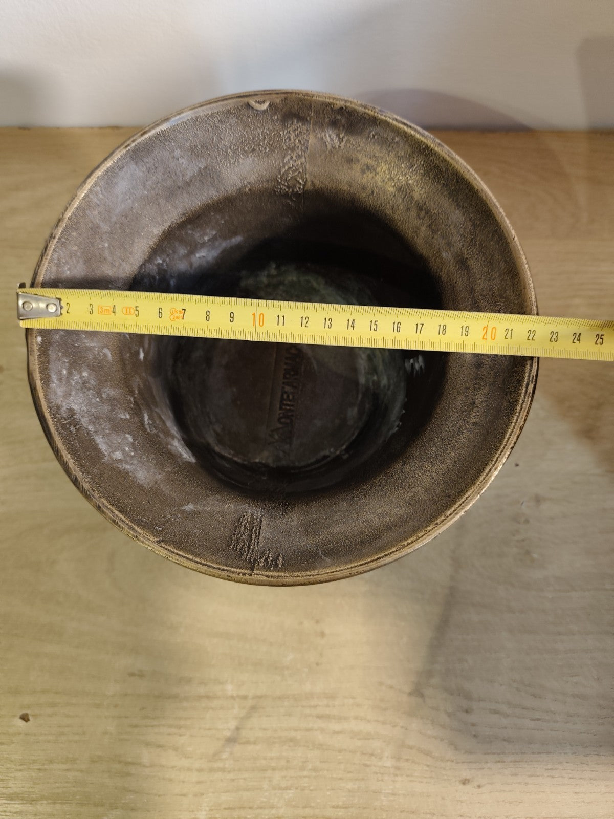 Mortaio in bronzo – Fusione su modello seicentesco, oggetto d'arredo fattura'900