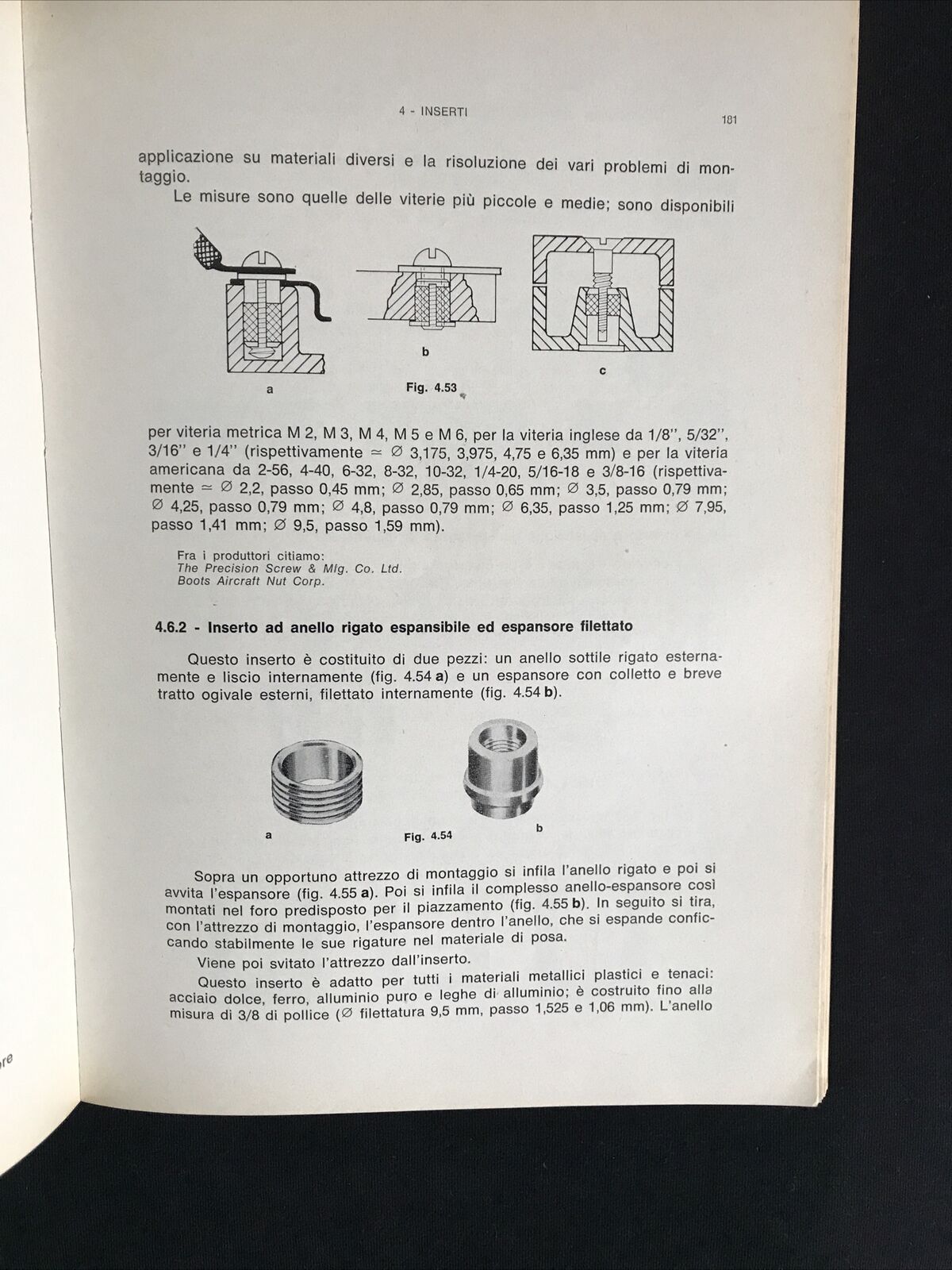 I fasteners elemento moderno di una progettazione moderna, M. Pessina, 1965 ETAS