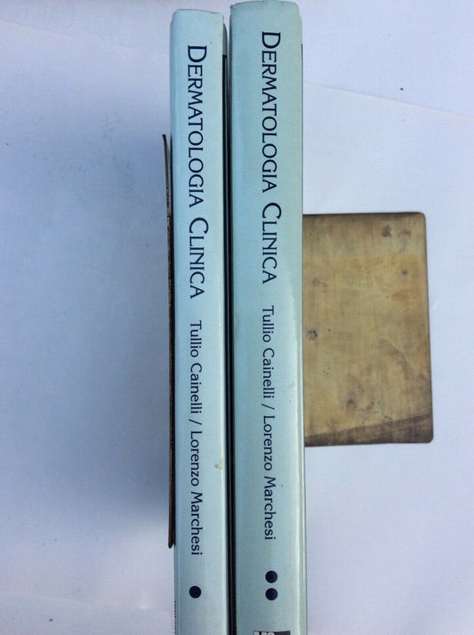 DERMATOLOGIA CLINICA,CAINELLI MARCHESI, 300  casi inusuali ,  McGraw-Hill, 2 vol