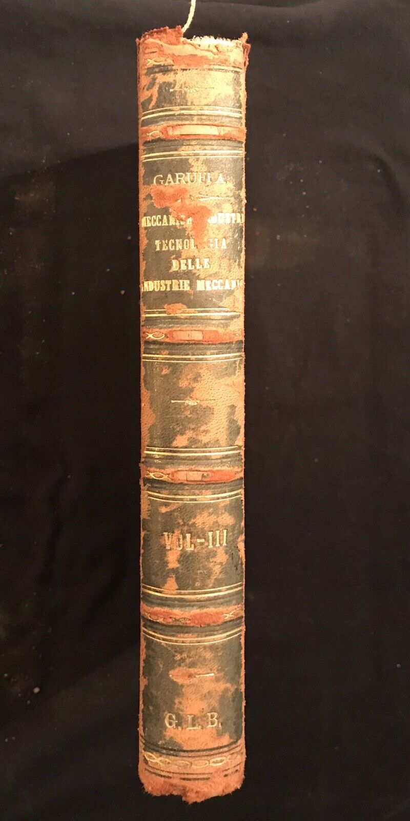 Meccanica industriale, tecnologia industrie meccaniche VOL 3, E. Garuffa, 1898 