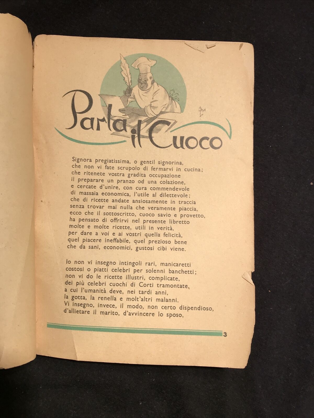 Il nuovo Casadoro Piccolo consigliere della signora moderna 1938 RICETTE CUCINA