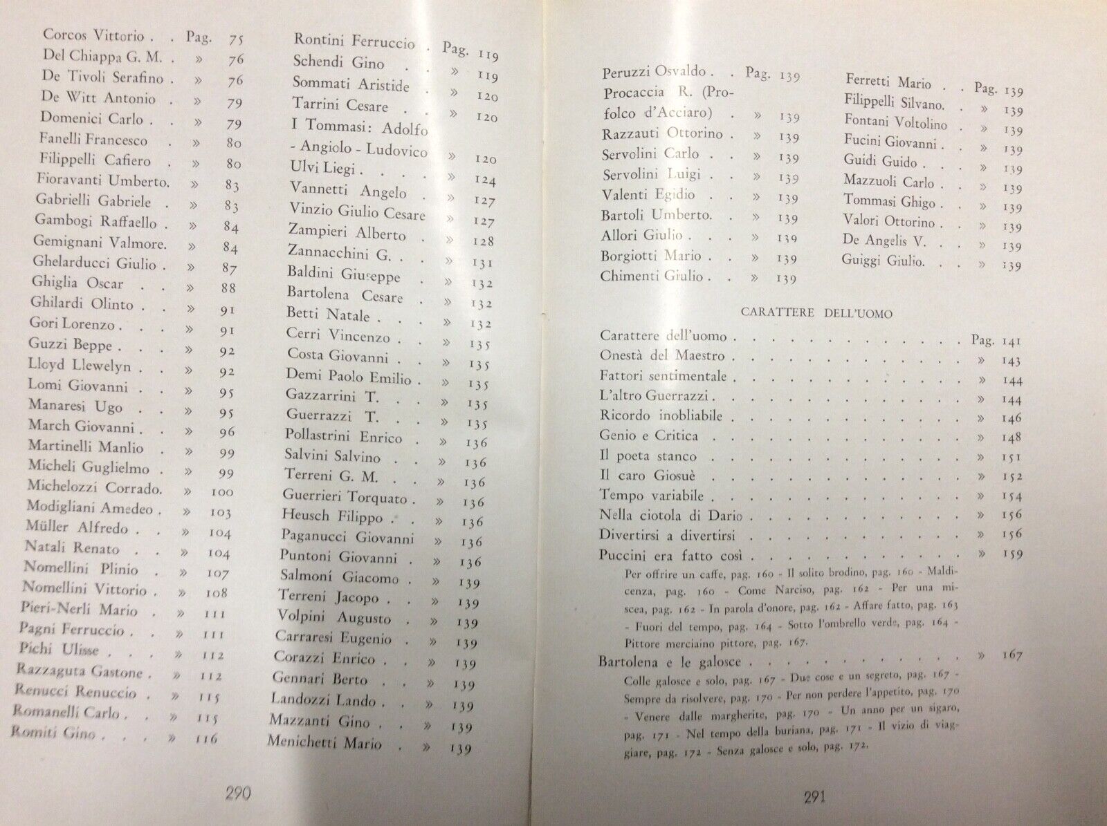 VIRTÙ DEGLI ARTISTI LABRONICI GASTONE RAZZAGUTA LIVORNO 1943