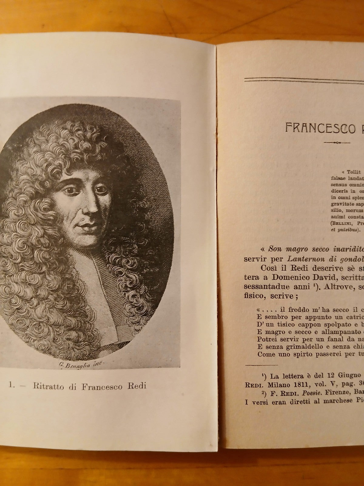 Vite dei medici e naturalisti 2 - M. Cardini, Francesco Redi 1914