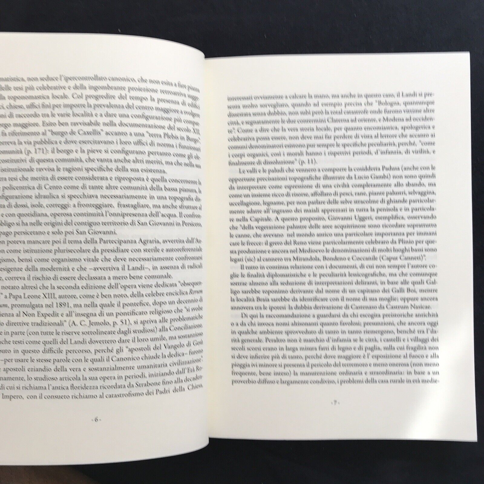 LA BOLOGNESE PIANURA E LA TERRA DI PIEVE PRESSO CENTO, Giuseppe Landi, A. Forni