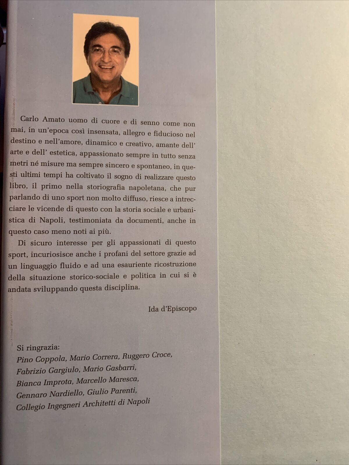 Il tiro a segno a Napoli, storia cronaca luci ed ombre. Carlo Amato 2006