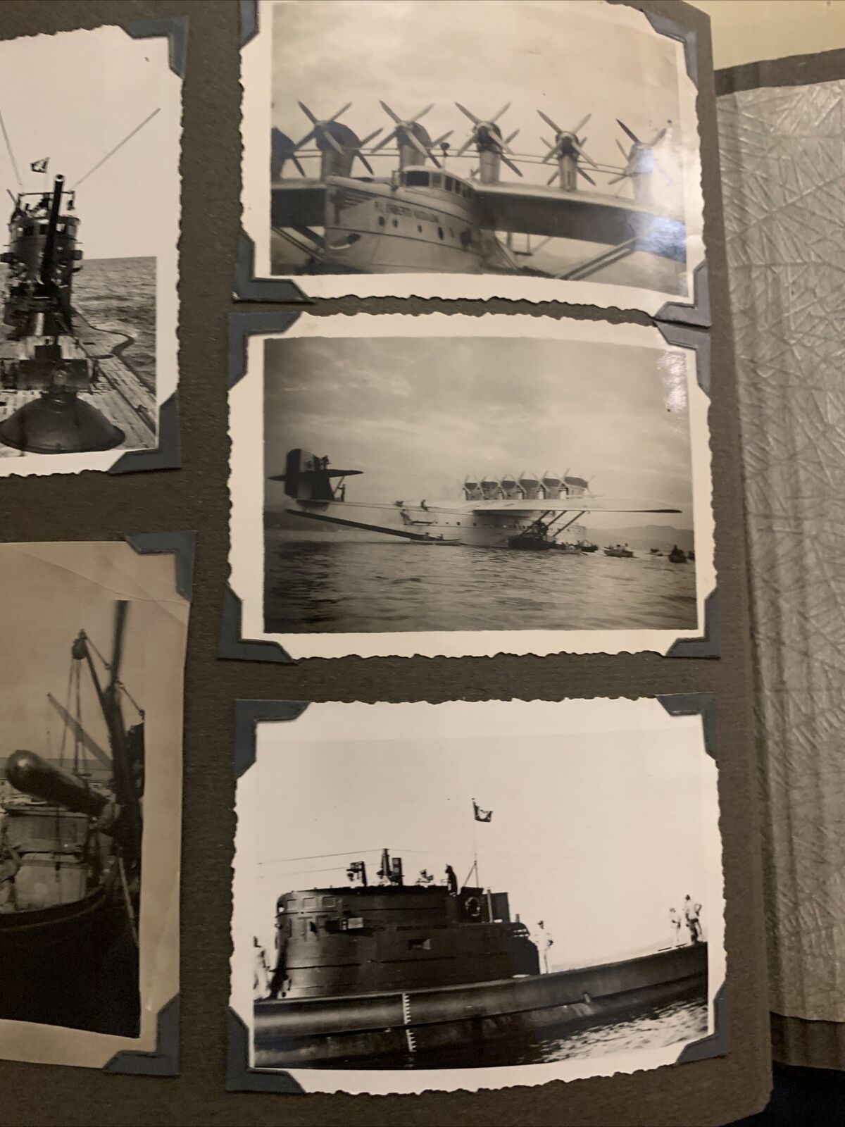 SOMMERGIBILI ITALIANI ALBUM FOTOGRAFICO - Circumnavigazione dell'Africa 1930
