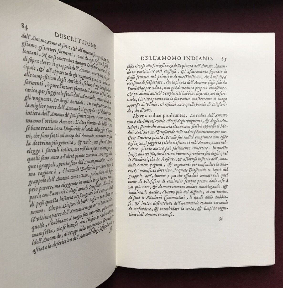 MONTE BALDO, Giovanni Pona. Botanica-Piante rare, facsimile 1972 dell'ed. 1617