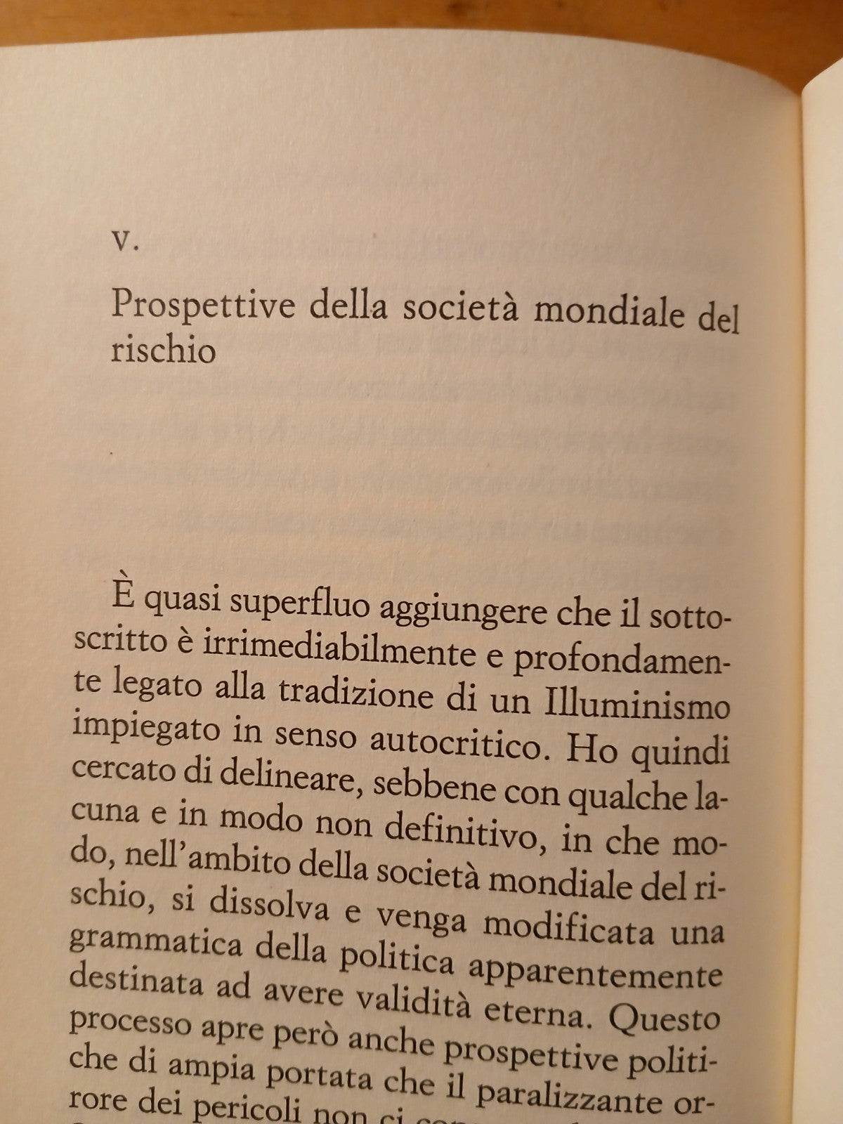 Un mondo a rischio - Ulrich Beck - Einaudi 2003