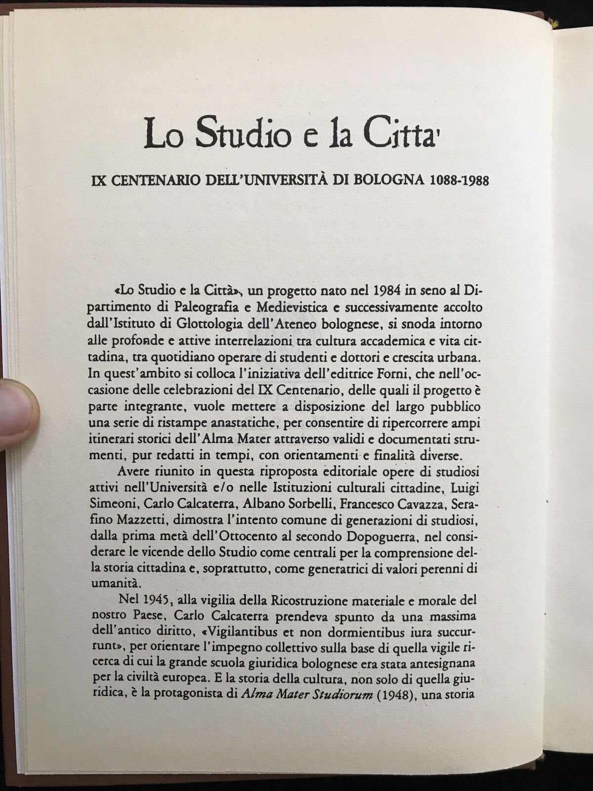 Serafino Mazzetti, REPERTORIO DI TUTTI I PROFESSORI DELLA UNIVERSITÀ BOLOGNA