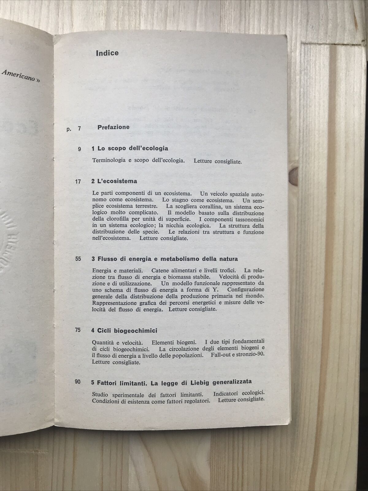 ECOLOGIA, Eugene P. Odum, zanichelli.