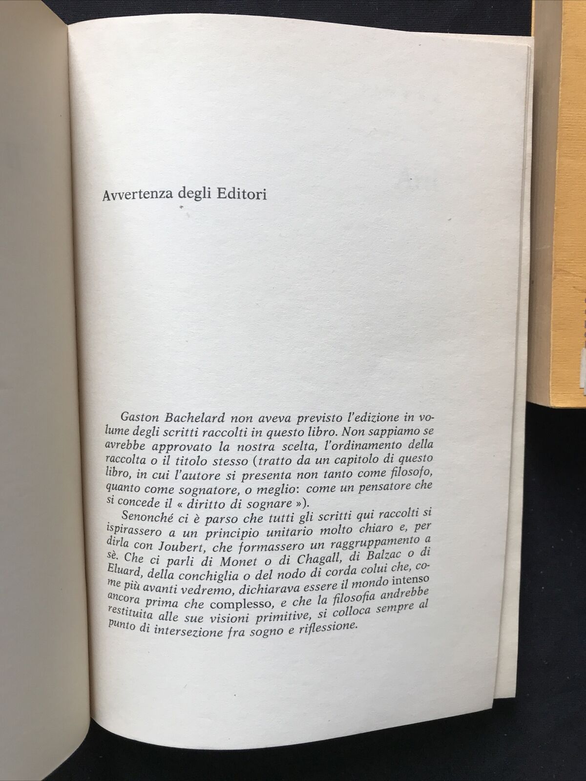 GASTON BACHELARD - Dedalo libri, La scienza nuova collana.  #